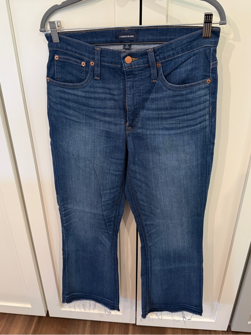 J. Crew Cropped Bootcut Jeans Size 30 (EUC)